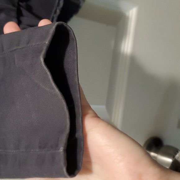 Crewcuts Ruffled Collar Jacket Blue with Lavender Trim Size 4/5 - Picture 8 of 9